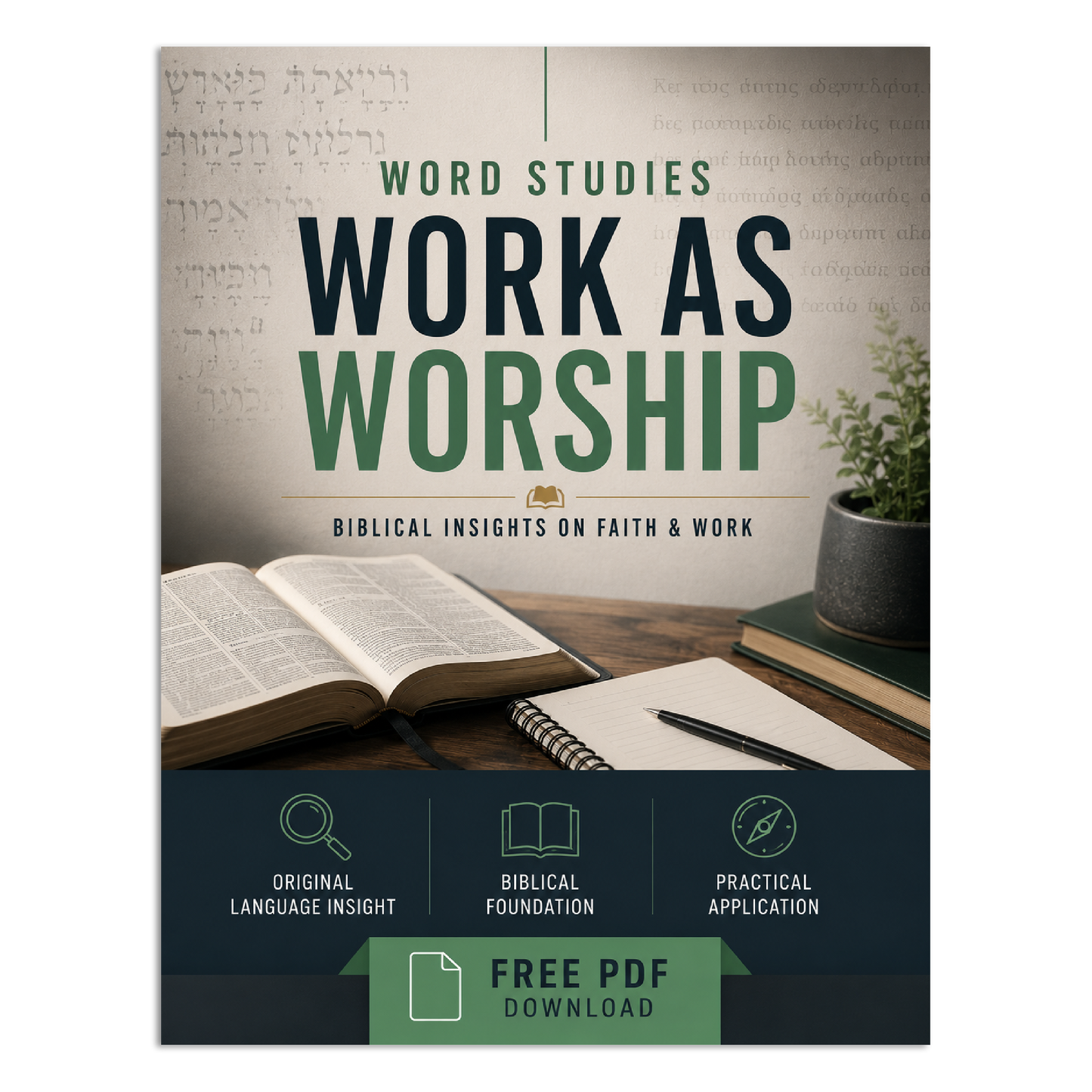 Word Studies: Work as Worship